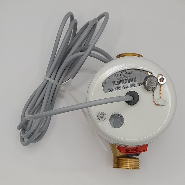 Wodomierz 1/2" Js90-2,5-NK c.w. Q3=2,5m3/h / z nad. 10 l/imp. / Apator Powogaz / R80 - obrazek 2